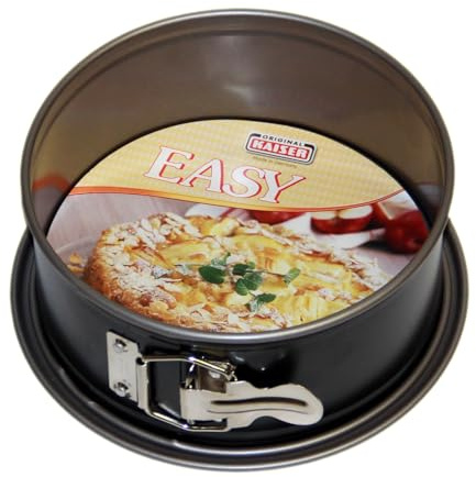 sopomarkt24 Springform Mini Backform Kuchen Torten Back Form ideal für runde & kleine Kuchen Flachboden Antihaftbeschichtung Backutensilien Made in Germany 18 cm