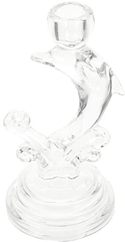 GARVALON Transparentes Glas Candelabrum Französischer Stil Kerzenständer Für Hochzeiten Partys Tischdekoration Und Aromatische Abende Modernes Armiges Design Aus Hochwertigem Glas