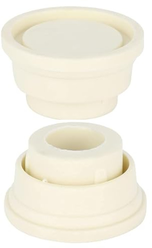 Pare-Chocs En Caoutchouc Pour Échelle De Piscine,2 Pièces Joints Caoutchouc Échelle Piscine Protecteur Pare-Chocs Pour Piscine Bouchon Pare-Chocs d'Échelle Blancs Pour Échelles De Piscine (Blanc)