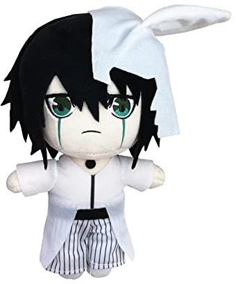 Zhongkaihua Ulquiorra Cifer Plush Figure 20CM Plush Pillow Anime PP Cotton Cushion Soft Stuffed Furry Car Bag Home Decoration Pendant For Fans