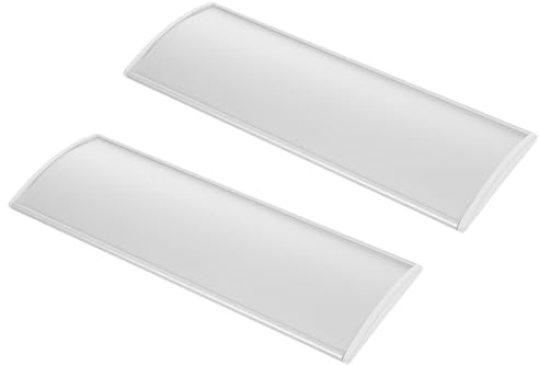 KOCKSHION 2stücke Aluminium Türschild Metall Namensschild Büro Türschild Innenraum Langlebig Wechselbar Modernes Design für Zimmer Bürobereiche