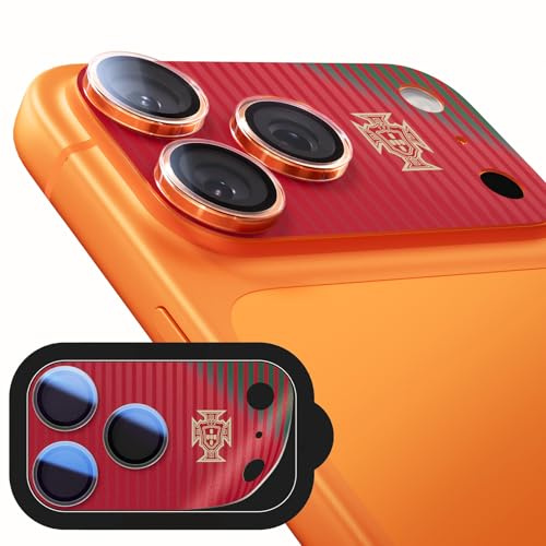 TORRAS for iPhone 17 Pro Max Camera Lens Protector Portugal-Inspired | Red & Green Portugal-Inspired Design, 9H+ Tempered Glass, Anti-Scratch, 12 FT Shatterproof, Case Friendly