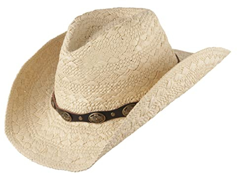 SCIPPIS Strohhut Sommerhut Westernhut Cowboyhut »Winton« Natur