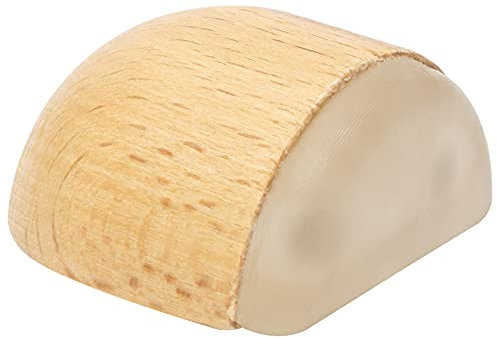 WAGNER Bodentürstopper WOOD - 40 x 40 x 25 mm, Buche massiv, selbstklebend, rückstandslos entfernbar - 15509411