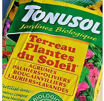 Tonusol Terreau Biologique Agrumes et Plantes du Soleil - Tonusol 20 Litres TON-AGRBIO