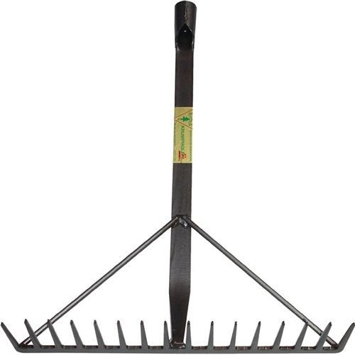 KRUMPHOLZ Teerrechen mit Streben Arbeitsbreite 410 mm, 16 Zinken ohne Stiel (6001)