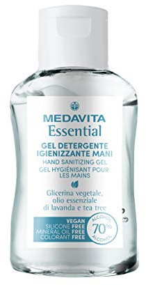 Medavita - Gel Hidroalcohólico Para Manos Essential - 100ml (Pack de 3)
