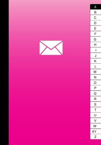 Adressbuch Mit Geburtstagskalender Pink / Rosa: DIN A5 | Mit Register A-Z | Zum Eintragen Für Bis Zu 300 Einträge