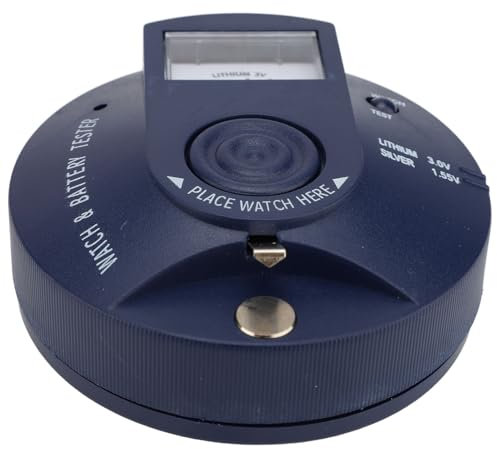 Analyseur de Test de Pile Bouton, Testeur de Pile Bouton Ronde 1,5V 3V, Avertissement de Faible Puissance, Détecteur de Mouvement à Quartz, Outil de Réparation de Mesure IC