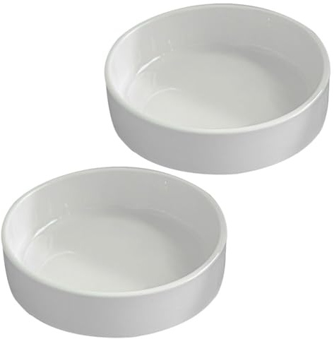 Luxshiny 2 Pièces Soucoupes De Jardinière en Céramique Plateau De Drainage Rond 3.62 in pour Pots De Plantes D’Intérieur Bonsaï Bureau Base Anti-Écoulement