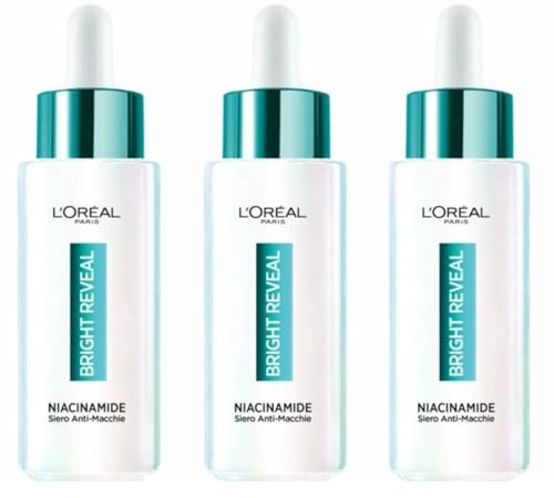 L'Oréal Paris Bright Reveal Anti-Flecken-Serum mit Niacinamid 10% – Aufhellend, gleichmäßig, Anti-Diskromie, für alle Hauttypen – 30 ml (3)