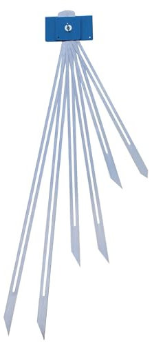 hedue® Treppenspinne T500 - Treppenlehre zum Übertragen von Stufenmaßen, Winkelschablone Treppe, Treppenschablone aus gehärtetem Stahl