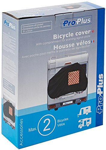 ProPlus 330286 Bicycle Protection Cover with Pocket for Warning Signs Rear Installation