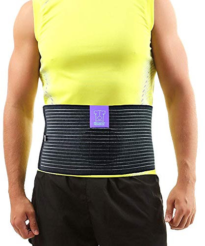 Ceinture de Hernie Ombilicale par Everyday Medical I Ceinture Médicale de Hernie I Bandage de Hernie Abdominale Soutien pour les Hommes et les Femmes I Umbilical Hernia Support Belt I Standard Size
