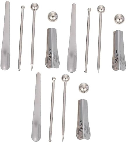 DOITOOL 3sets Tile Caulk Finishing Tool Caulking Tool Grout Scraping Nozzles for Bathroom