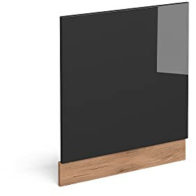 Vicco façade R-Line, Anthracite Haute Brillance/Chêne de Force doré, 60 cm, PT Anthracite