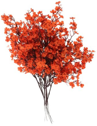 Ciieeo 8stücke Künstliche Schleierkraut Blumenstrauß Für Hochzeit Dekoration DIY Kunstblumen Bouquet Tischschmuck Aus Falschen Blumen