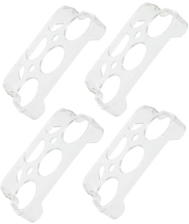 Garneck Organizador Elegante Plástico para de para para Frigorífico Huevos 4 Estante Apilable y Fijo Diseño Seguro para Almacenamiento en Cocina