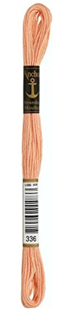Anchor Sticktwist, 4635000-00336, Farbe:336, Stickgarne