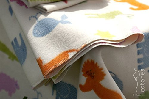 COTONEA Set Moltontücher ARCHE NOA 40 cm x 40 cm