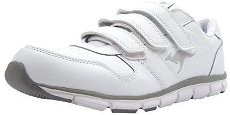 KangaROOS Unisex-Erwachsene K-BlueRun 700 V B Sneaker, White/Silver 0002, 42 EU