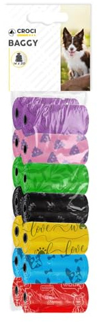 CROCI Sac Ramasse Crottes pour Chien 14 x 20
