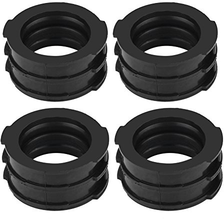 Stivali collettore di aspirazione carburatore carburatore 4 pezzi per Yamaha V-MAX 1200 VMX12V 1985-2007