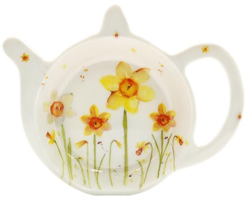 Tea Bag Tidy | Daffodils design | 1 Pc
