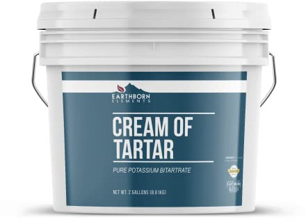 Earthborn Elements Cream of Tartar 2 Gallon Bucket, Baking Ingredient, Non GMO
