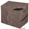 MunteLock Waterproof Garden Shed Cover, Outdoor Storage Box Covers with Quick-Opening Slope Top Compatible with Store It Out Series, 420D Oxford Brown (135*75*114cm)
