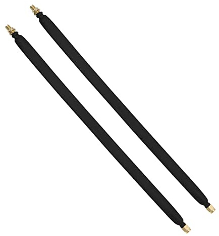 YINETTECH 2 cavi coassiali SMA da 30 cm SMA maschio a SMA femmina, cavo piatto per antenna minatore HNT elio WLAN Antenna WiFi 3G/4G LTE Gateway Router