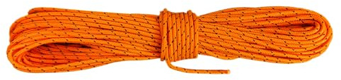 B2BPlusC Ultra Light Reflective Dyneema Orange Rope 2mm Durchmesser | 200kg Bruchlast | Tent Guy Guide Rope | Suitable for Sailing, Dinghy, Yachting, Cruising, Racing