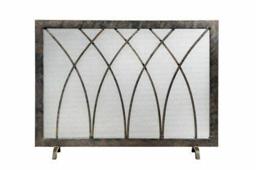 Kaminschirme Ornamental Designs Kaminschirm – Bronze Kaminschirm Flache Kaminschirme dekorativ