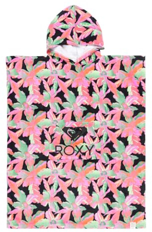 Roxy Poncho de Plage RG Stay Magical Printed Fille Noir One Size