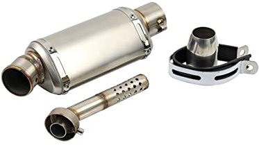 TASEKI Motorräder Auspuffanlage Motorrad Auspuffrohr Für ATV Pit Dirt Universal 38-51MM Motorrad 100cc-1000cc Scooter Motorradrohr DB Killer Auspuff für Motorräder(310mmB)
