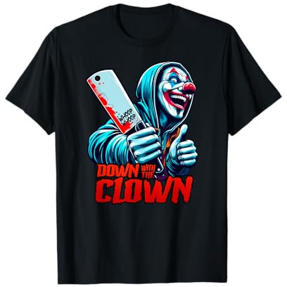 DOWN WITH THE CLOWN Hatchet ICPS Man Juggalette T-Shirt