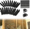 Deck Sunblind System Brackets, Louver Hardware Kit for Blinds and Shutters, Each Set Holds up to 11 Boards(48 Wide), Louvers Bracket Shutter Hardware Kit (1)
