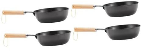 Didiseaon 2 Ensembles Réchauds D'Extérieur Pour La Cuisson Charbon De Bois Feux De Camp Casseroles De Camping En Plein Air Outils Hibachi Équipement De Camping Gril 2 pièces * 2