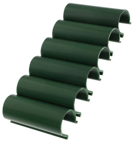 ifundom 32piezas Abrazadera Para Invernadero Pinzas Para Tubos De Invernadero Pinzas Para Plantas Suministros Para Para Abrazaderas Para Aros De Jardín y Protección De Cultivos