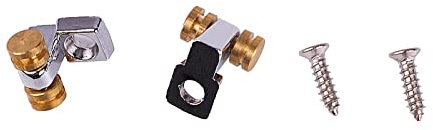 XUXHOU E-Gitarren-Rollensaitenbaum, Messing-Zink-Legierung, Bass-Saitenhalter, Reduzieren Saitenbelastung, E-Gitarren-Zubehör für Musiker