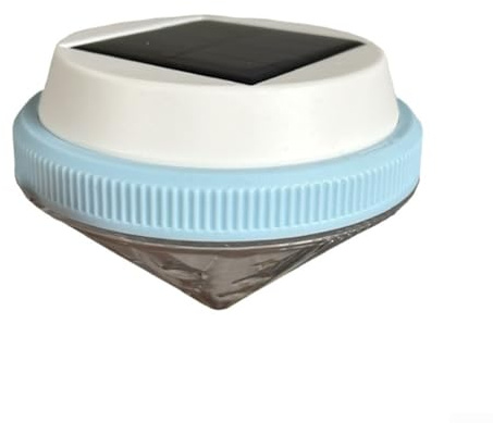 Lampes solaires flottantes pour piscine avec LED changeant de couleur pour décoration extérieure étanche, adaptées pour les piscines, étangs, jacuzzi, fontaines et éclairage de fête (diamant coloré)