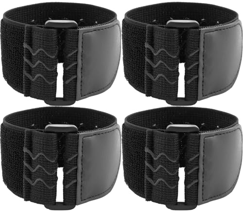 anneratteryer 4 Pezzi Cinghie Di Fissaggio Cinghie Elastiche con Antiscivolo Fascette Fermacavi Riutilizzabili pour Renforcer Des Articles Tels Que Les Boîtes En Carton,Les Vêtements Et Les Chaussures