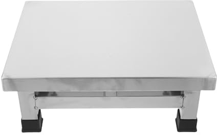 SEWACC Marchepied Marchepied de Salle de Bain Robuste en Acier Inoxydable - Repose-Pieds pour Bain ou Douche - Banc Portable antidérapant pour, hôpital et Domicile