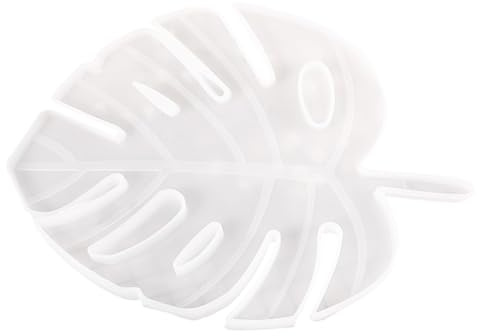 TOYANDONA Moule Silicone Resine Epoxy Bijoux Feuille, Modèle de Fabrication de Montagnes Russes, Facile à Démouler, pour DIY et Décorations Maison | Résine Époxy Cristal Diy, Design Dentelle Irrégulier, Finition Lisse et Ronde
