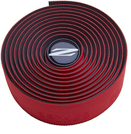 Zipp Service Course Handlebar Tape - Red, Polyurethane Material, Lightweight 68g, Sport Style, Comfortable Gripping, Oval Bar-End Plugs, Cycling Accessories