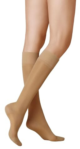 KUNERT Damen Kniestrümpfe Fly&Care® 40 extra fein 40 Den