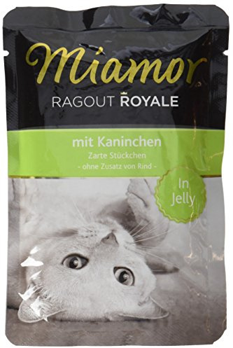 Miamor kattfoder Ragout kunglig kanin 100 g, 22-pack (22 x 100 g)