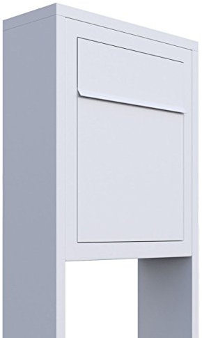 Bravios Boîte aux lettres sur pied Blanc