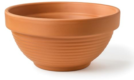 Maceta Barro Natural Terracota Baja (Terrina Barro) (33 x 15)