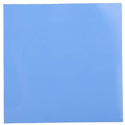 Jeanoko Almohadilla termoconductora Almohadilla térmica de Silicona 30 ± 5 Shore A 100x100x5mm 1.5W / m-k Lámina térmica para Tarjeta gráfica Memoria Creastline Electrodomésticos